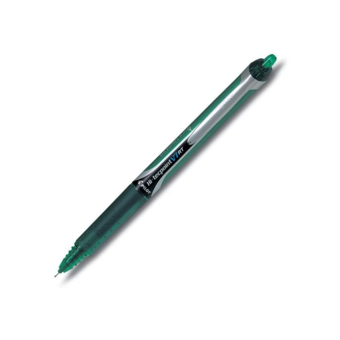 Pilot Rolschrijver Hi-Tecpoint V7 RT 04 mm groen (doos 12 stuks)