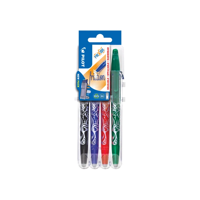 Pilot Rolschrijver Pilot FriXion Ball ass/pk4