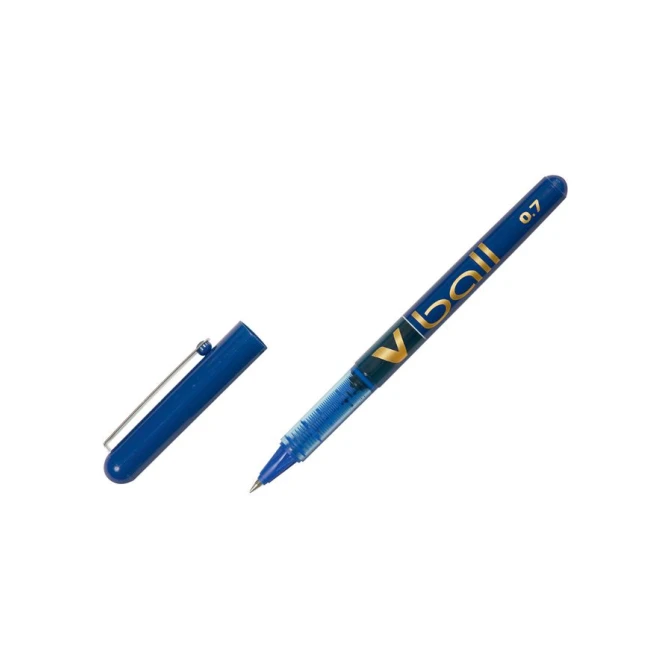 Pilot Rolschrijver V-ball 07 04 mm blauw (doos 12 stuks)