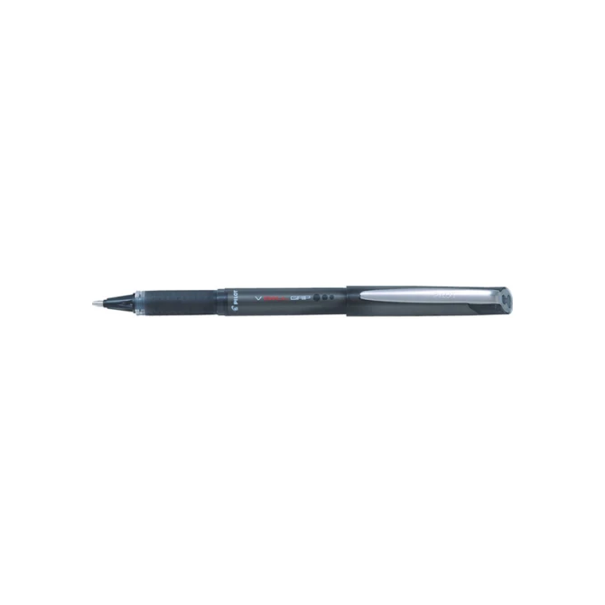 Pilot Rolschrijver V-ball Grip 0.6 mm zwart (doos 12 stuks)