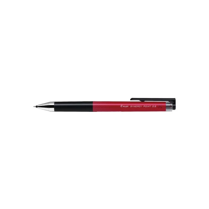 Pilot Synergy Point Rolschrijver 05 mm Rood (pak 12 stuks)