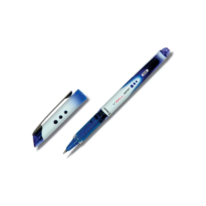 Pilot V-Ball Grip 05 Rolschrijver 03 mm Blauw (pak 12 stuks) Pilot V-Ball Grip 05 Rolschrijver 03 mm Blauw (pak 12 stuks)