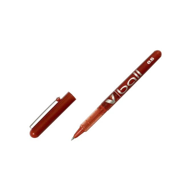 Pilot VB5 rolschrijver Rood Pilot VB5 rolschrijver Rood