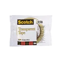 Plakband 15mm transparant/rl66m Plakband 15mm transparant/rl66m
