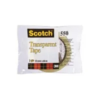 Plakband 19mm transparant/rol66m Plakband 19mm transparant/rol66m