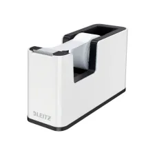 Plakbanddispenser Leitz WOW wit/zwart Plakbanddispenser Leitz WOW wit/zwart