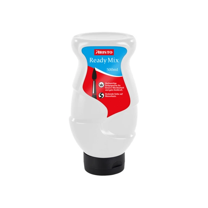 ARISTO Plakkaatverf Aristo Ready wit/fl500ml