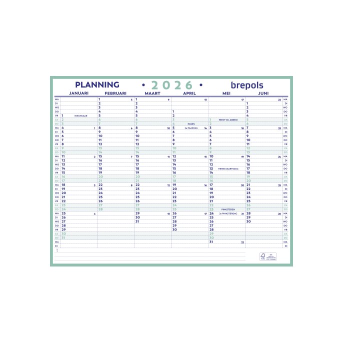 Planner Maxi planning NL 42 x 33 cm Planner Maxi planning NL 42 x 33 cm