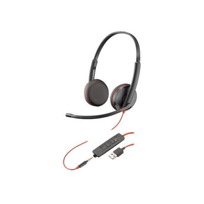 Plantronics Blackwire C3225 On-Ear Headset USB Plantronics Blackwire C3225 On-Ear Headset USB