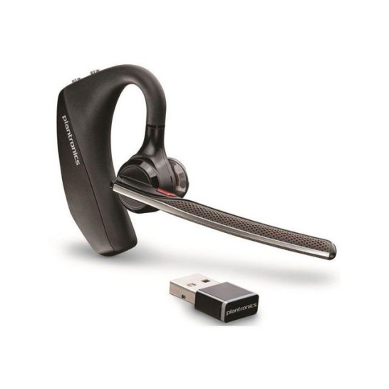 Plantronics Voyager 5200 UC Over-Ear Mono Headset Draadloos Bluetooth Zwart