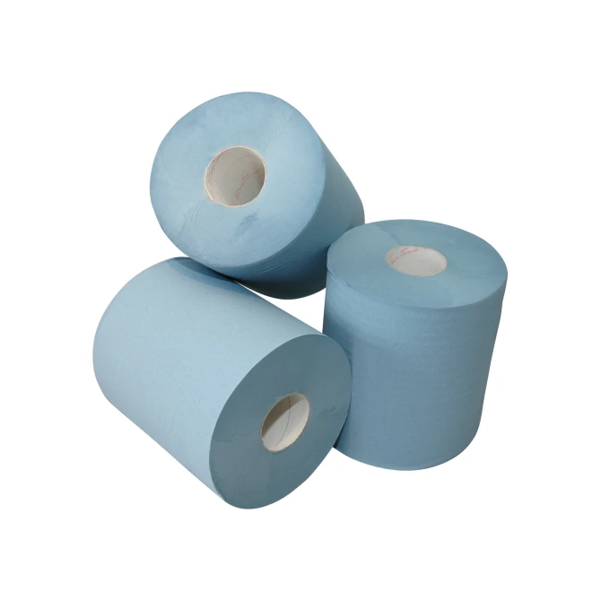 Poetsdoek 1L cel 300m blauw/pk6