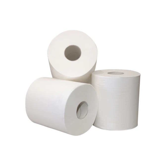 Poetsdoek Midi 1L 300m wit/pk6