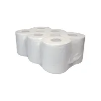 Euro Products 53520 Poetsdoek Midi Recycled 2-laags 20cm wit (6 rollen) Euro Products 53520 Poetsdoek Midi Recycled 2-laags 20cm wit (6 rollen)