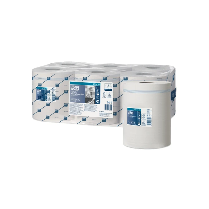 Poetsdoek Tork M4 Reflex pl 2L wt/p6x150 Poetsdoek Tork M4 Reflex pl 2L wt/p6x150