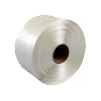 Polyesterband hotmelt wit 16mm x 850m / 40 rollen