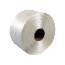 Polyesterband hotmelt wit 16mm x 850m / 40 rollen Polyesterband hotmelt wit 16mm x 850m / 40 rollen