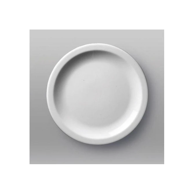 Porseleinen Lunchbord. diameter 21 cm. Wit (doos 12 stuks) Porseleinen Lunchbord. diameter 21 cm. Wit (doos 12 stuks)