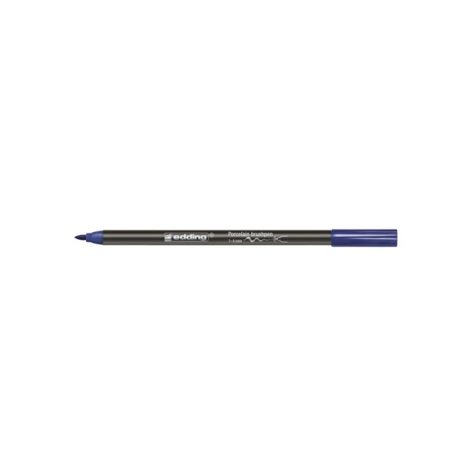 Porseleinstift EDDING 4200 blauw/bx10
