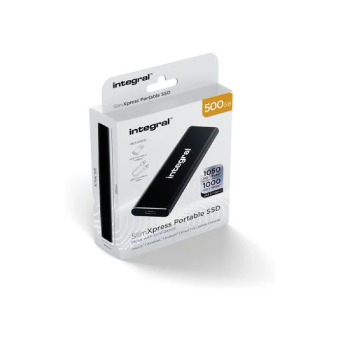 Integral Memory SlimXpress Portable SSD 500G Integral Memory SlimXpress Portable SSD 500G