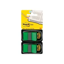 Post-it Index Standaard Duopack 254 x 432 mm groen (pak 2 stuks) Post-it Index Standaard Duopack 254 x 432 mm groen (pak 2 stuks)