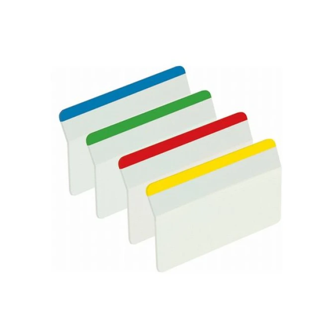 Post-it Index Strong archiveringstabs 4 x Index gebogen (pak 24 stuks) Post-it Index Strong archiveringstabs 4 x Index gebogen (pak 24 stuks)