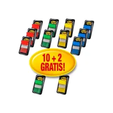 Post-it Index Value Pack 12 x Index Standaard (pak 12 stuks) Post-it Index Value Pack 12 x Index Standaard (pak 12 stuks)