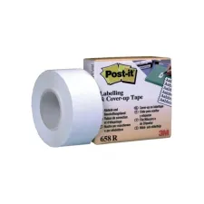 Post-it Label- en Correctietape rol van 254 mm x 177 m Wit (rol 177 meter)