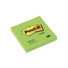 Post-it Notes 76 x 76 mm Neon groen (pak 6 x 100 vel) Post-it Notes 76 x 76 mm Neon groen (pak 6 x 100 vel)