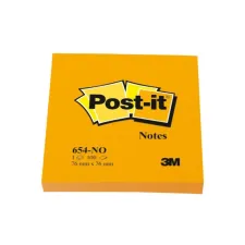 Post-it Notes 76 x 76 mm Neon oranje (pak 6 x 100 vel) Post-it Notes 76 x 76 mm Neon oranje (pak 6 x 100 vel)