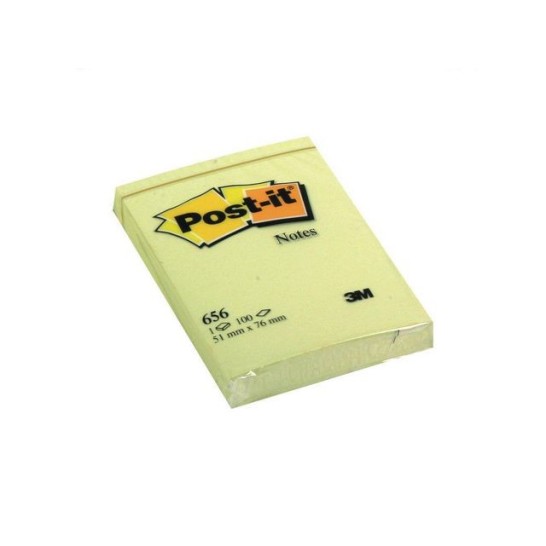 Post-it Notes Canary Yellow 51 x 76 mm (pak 12 stuks)