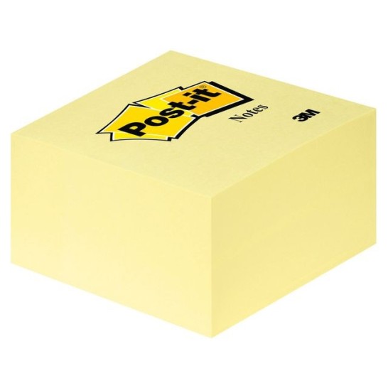 Post-it Notes Canary Yellow™ Kubus 76 x 76 mm Geel (blok 450 vel)