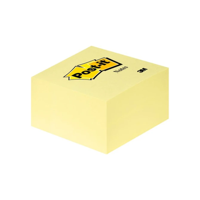 Post-it Notes Canary Yellow™ Kubus 76 x 76 mm Geel (blok 450 vel) Post-it Notes Canary Yellow™ Kubus 76 x 76 mm Geel (blok 450 vel)