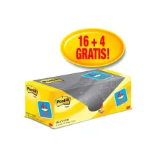 Post-it Notes Canary Yellow™ Voordeelpak 76 x 76 mm Geel (pak 20 blokken)