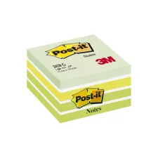Post-it Notes Kubus 76 x 76 mm Pastelgroen (blok 450 vel)