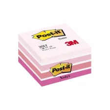 Post-it Notes Kubus 76 x 76 mm Pastelroze (blok 450 vel)
