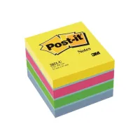 Post-it Notes Mini Kubus 51 x 51 mm Ultra kleuren Post-it Notes Mini Kubus 51 x 51 mm Ultra kleuren