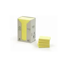 Post-it Recycled Notes Canary Yellow™ 38 x 51 mm Geel (pak 24 blokken)