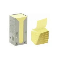 Post-it Recycled Z-Notes Canary Yellow™ 76 x 76 mm Geel (pak 16 blokken) Post-it Recycled Z-Notes Canary Yellow™ 76 x 76 mm Geel (pak 16 blokken)