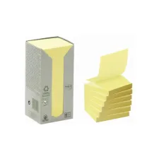 Post-it Recycled Z-Notes Canary Yellow™ 76 x 76 mm Geel (pak 16 blokken)