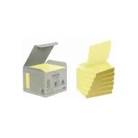 Post-it Recycled Z-Notes Canary Yellow™ 76 x 76 mm Geel (pak 6 blokken) Post-it Recycled Z-Notes Canary Yellow™ 76 x 76 mm Geel (pak 6 blokken)