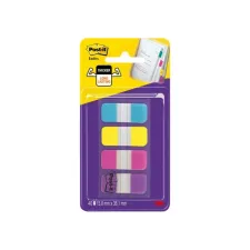 Post-it Strong Mini-indexmarkers 16 x 38 mm verschillende kleuren (pak 40 stuks)