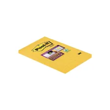 Post-it Super Sticky Notes Ultra Geel XXL Gelinieerd 101 x 152 mm (pak 6 x 90 vel)