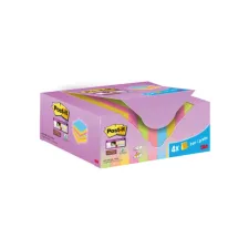 Post-it® Super Sticky Notes Voordeelpak 47.6 x 47.6 mm assorti (pak 24 stuks) Post-it® Super Sticky Notes Voordeelpak 47.6 x 47.6 mm assorti (pak 24 stuks)