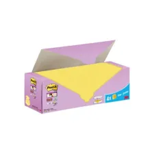 Post-it® Super Sticky Z-Notes Voordeelpak 76 x 76 mm kanariegeel (pak 24 stuks)