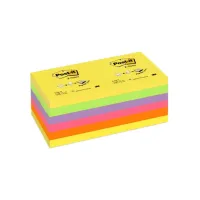 Post-it Z-Notes 76 x 76 mm Neon kleuren (pak 12 blokken) Post-it Z-Notes 76 x 76 mm Neon kleuren (pak 12 blokken)