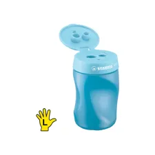 Potloodslijper Stabilo easy blauw links