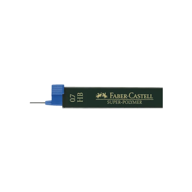 Faber Castell Potloodstift Faber-Castell 0.7mm 2H/pk12