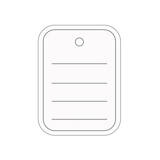 Sigel Prijskaart gelin 40x50mm/pk500