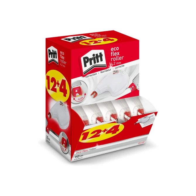 PRITT ECO Flex Value Pack Correctieroller 42 mm x 10 m (pak 16 stuks)