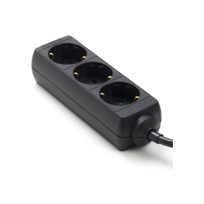 ProCable Stekkerdoos 3-voudig | 1.5 meter (Zwart)